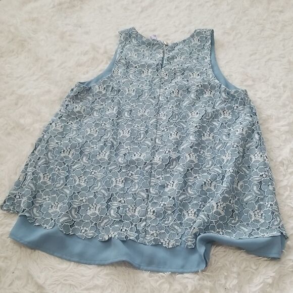 Alya Lace Tank Top Sz Small - Picture 5 of 7